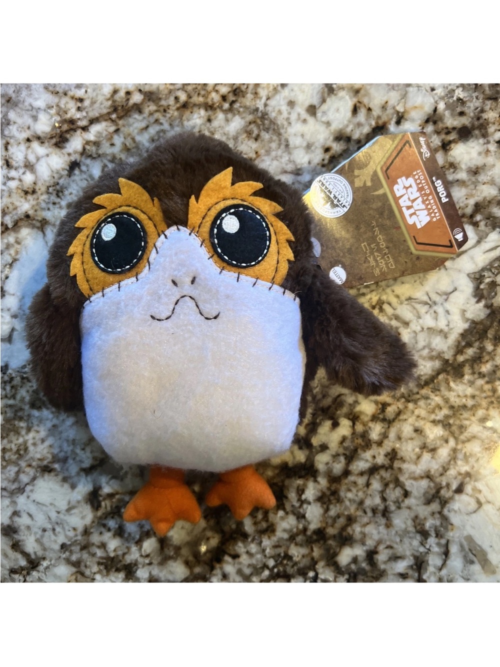 New Disney Star Wars PORG 12" Plush Stuffed Animal Toy w/Sounds - Collectible